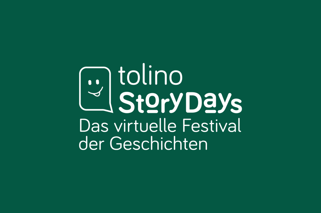 tolinoStoryDays2023_Logo auf Hintergrund